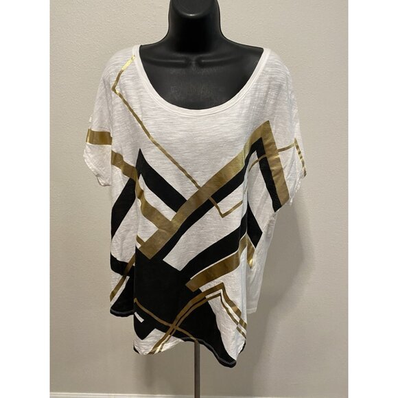 Lane Bryant 18/20 Top Geometric Design - Picture 1 of 10